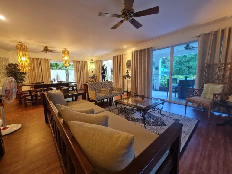 The Living and Dining Areas